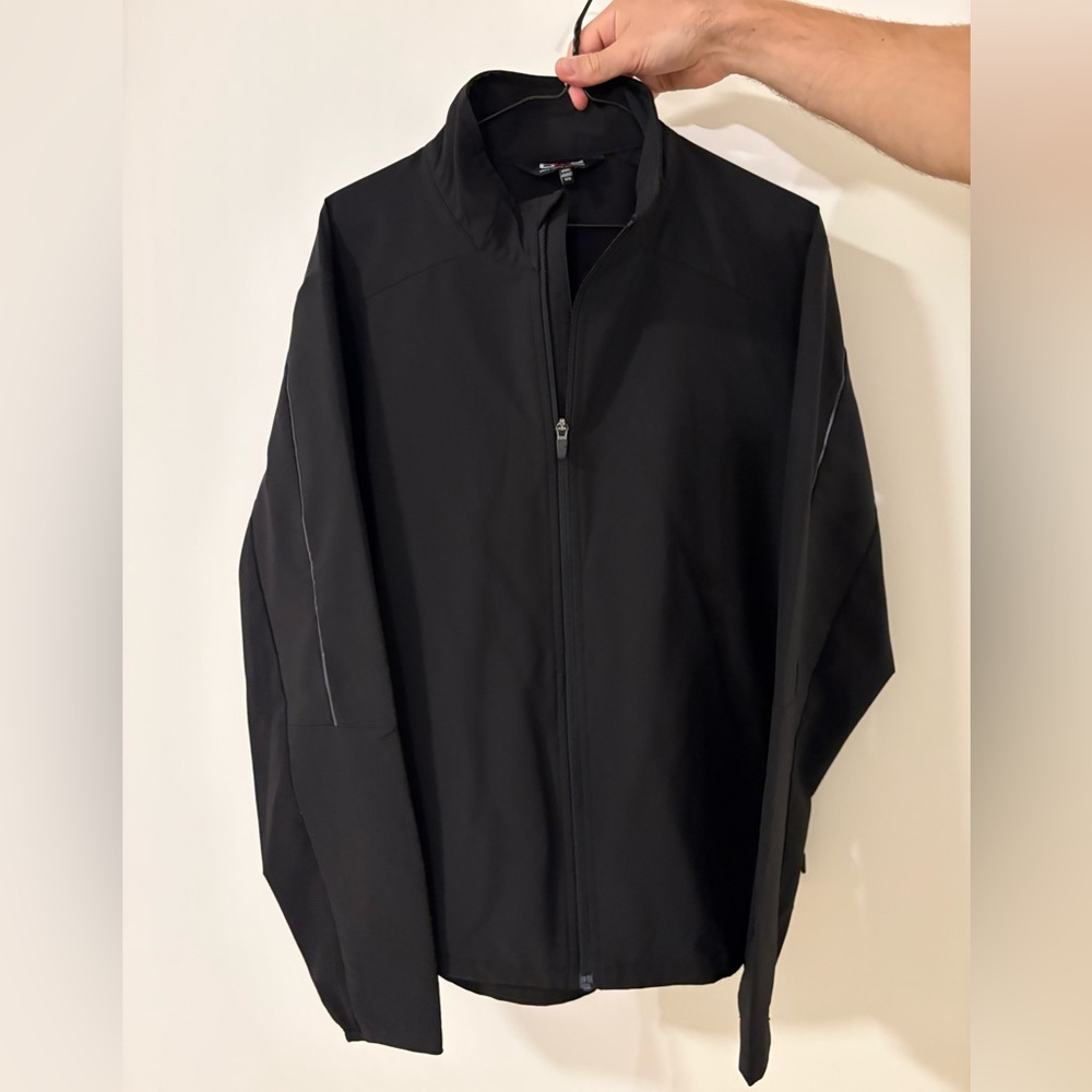 Men's Black Golf Jacket
